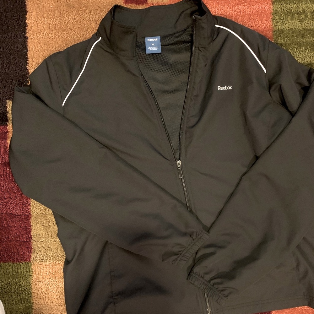 Reebok breathable zip up